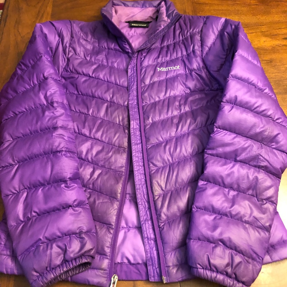 Women’s like new Marmot puffer jacket size small
